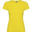 Jamaika T-Shirt für Damen (gelb) (Art.-Nr. CA603180)