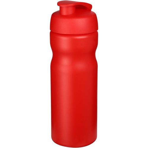 Baseline® Plus 650 ml Sportflasche mit Klappdeckel (Art.-Nr. CA604057) - Einwandige Sportflasche. Verfügt üb...