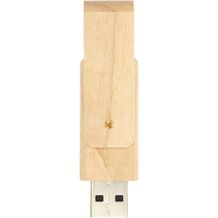 Rotate USB Stick aus Holz (hellbraun) (Art.-Nr. CA606199)