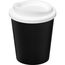 Americano® Espresso Eco 250 ml recycelter Isolierbecher (schwarz, weiss) (Art.-Nr. CA607034)