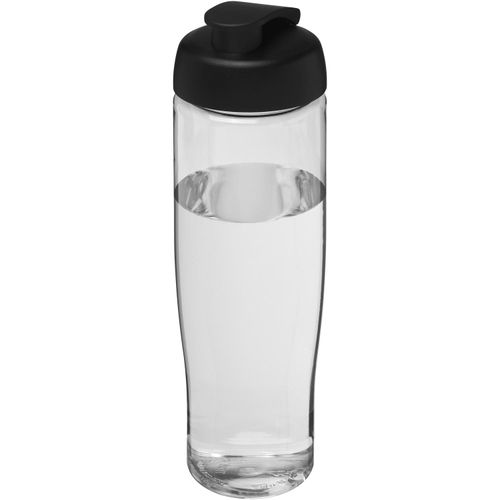 H2O Active® Tempo 700 ml Sportflasche mit Klappdeckel (Art.-Nr. CA610915) - Einwandige Sportflasche mit einem...