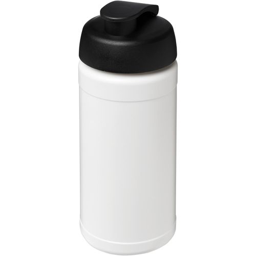 Baseline® Plus 500 ml Sportflasche mit Klappdeckel (Art.-Nr. CA616132) - Einwandige Sportflasche. Verfügt üb...