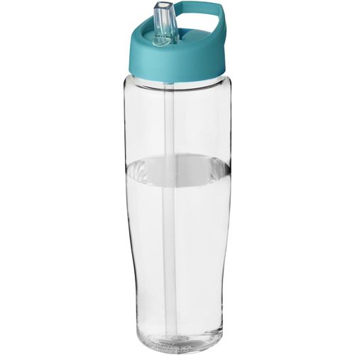 H2O Active® Tempo 700 ml Sportflasche mit Ausgussdeckel (Art.-Nr. CA616148) - Einwandige Sportflasche mit einem...