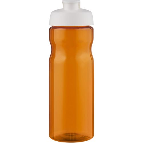 H2O Active® Eco Base 650 ml Sportflasche mit Klappdeckel (Art.-Nr. CA616593) - Einwandige Sportflasche mit ergonomische...