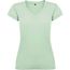 Victoria T-Shirt mit V-Ausschnitt für Damen (MIST GREEN) (Art.-Nr. CA618146)