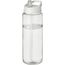 H2O Active® Vibe 850 ml Sportflasche mit Ausgussdeckel (transparent, weiss) (Art.-Nr. CA620439)