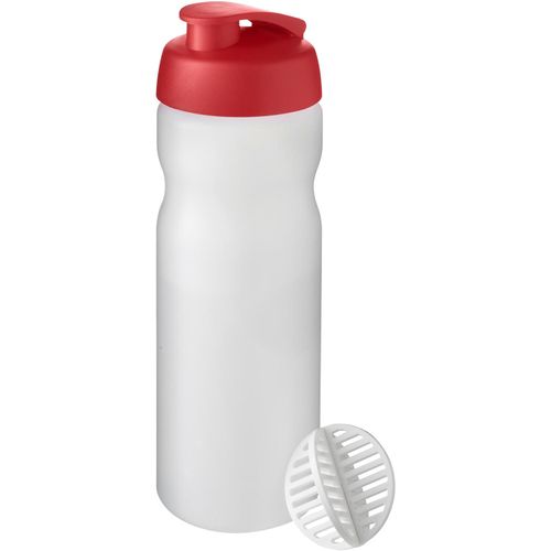 Baseline Plus 650 ml Shakerflasche (Art.-Nr. CA626889) - Einwandige Sportflasche mit Shaker-Ball...