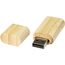 USB-Stick 2.0 aus Bambus mit Schlüsselanhänger (natural) (Art.-Nr. CA629473)
