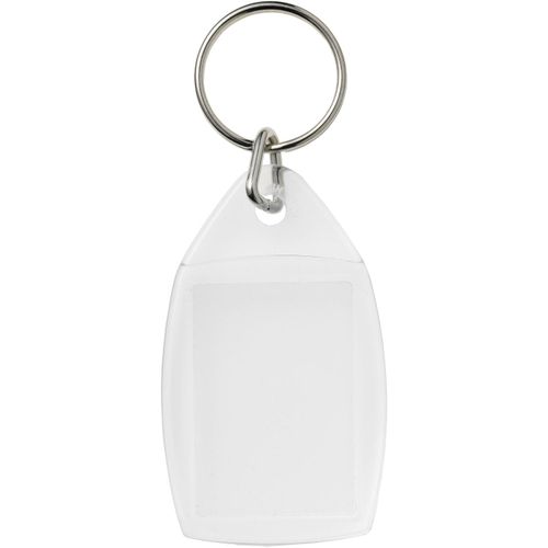 Rhombus Schlüsselanhänger (Art.-Nr. CA630011) - Transparenter Schlüsselanhänger m...
