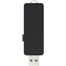 Light Up USB Stick mit weißem Licht (schwarz, silber, weiss) (Art.-Nr. CA630611)