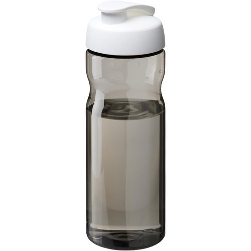 H2O Active® Eco Base 650 ml Sportflasche mit Klappdeckel (Art.-Nr. CA631626) - Einwandige Sportflasche mit ergonomische...