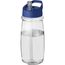 H2O Active® Pulse 600 ml Sportflasche mit Ausgussdeckel (transparent, blau) (Art.-Nr. CA631647)