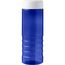 H2O Active® Eco Treble 750 ml Sportflasche mit Drehdeckel (blau, weiss) (Art.-Nr. CA633056)
