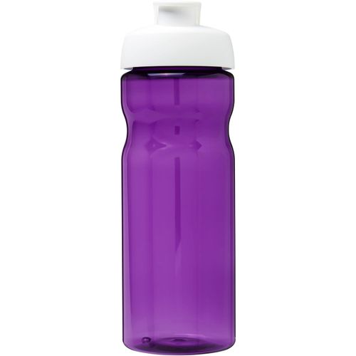 H2O Active® Eco Base 650 ml Sportflasche mit Klappdeckel (Art.-Nr. CA636525) - Einwandige Sportflasche mit ergonomische...