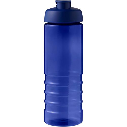 H2O Active® Eco Treble 750 ml Sportflasche mit Stülpdeckel (Art.-Nr. CA641412) - Einwandige Sportflasche mit geripptem...