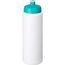 Baseline® Plus 750 ml Flasche mit Sportdeckel (weiss, aquablau) (Art.-Nr. CA642280)
