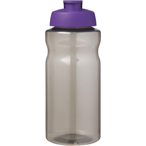 H2O Active® Eco Big Base 1L Sportflasche mit Klappdeckel (Art.-Nr. CA642486) - Einwandige Sportflasche hergestellt aus...