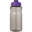 H2O Active® Eco Big Base 1L Sportflasche mit Klappdeckel (kohle, lila) (Art.-Nr. CA642486)