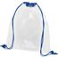 Lancaster Premium Turnbeutel 5L (royalblau, transparent klar) (Art.-Nr. CA643491)