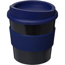 Americano® Primo 250 ml Becher mit Schutzring (schwarz, blau) (Art.-Nr. CA646072)
