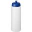 Baseline® Plus grip 750 ml Sportflasche mit Sportdeckel (transparent, blau) (Art.-Nr. CA647827)