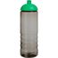 H2O Active® Eco Treble 750 ml Sportflasche mit Stülpdeckel (kohle, grün) (Art.-Nr. CA648870)