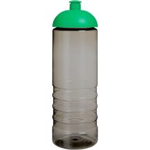 H2O Active® Eco Treble 750 ml Sportflasche mit Stülpdeckel (kohle, grün) (Art.-Nr. CA648870)