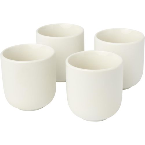 Male Espressotassen 4-teilig 90 ml (Art.-Nr. CA649412) - Set mit 4 Espressotassen aus Keramik im...