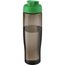 H2O Active® Eco Tempo 700 ml Sportflasche mit Klappdeckel (grün, kohle) (Art.-Nr. CA649779)