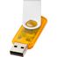 Rotate Transculent USB-Stick (orange) (Art.-Nr. CA653409)