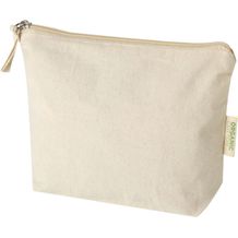 Orissa 180 g/m² Kosmetiktasche aus Bio-Baumwolle 1L (natur) (Art.-Nr. CA653781)