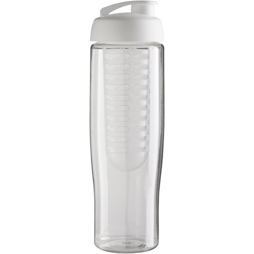 H2O Active® Tempo 700 ml Sportflasche mit Klappdeckel und Infusor (Art.-Nr. CA657100) - Einwandige Sportflasche mit einem...