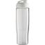 H2O Active® Tempo 700 ml Sportflasche mit Klappdeckel und Infusor (transparent, weiss) (Art.-Nr. CA657100)
