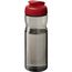H2O Active® Eco Base 650 ml Sportflasche mit Klappdeckel (kohle, rot) (Art.-Nr. CA657709)