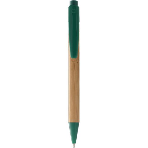 Borneo Bambus Kugelschreiber (Art.-Nr. CA660714) - Kugelschreiber mit Klickmechanismus.