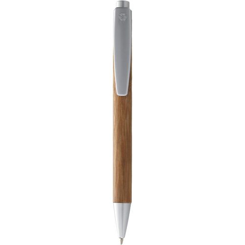 Borneo Bambus Kugelschreiber (Art.-Nr. CA666793) - Kugelschreiber mit Klickmechanismus.