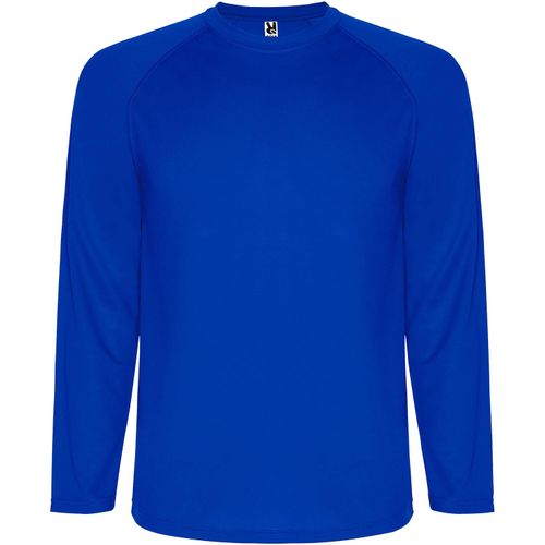 Montecarlo Langarm-Sport-Shirt für Kinder (Art.-Nr. CA671697) - Langärmeliges Funktions-Shirt mit Ragla...