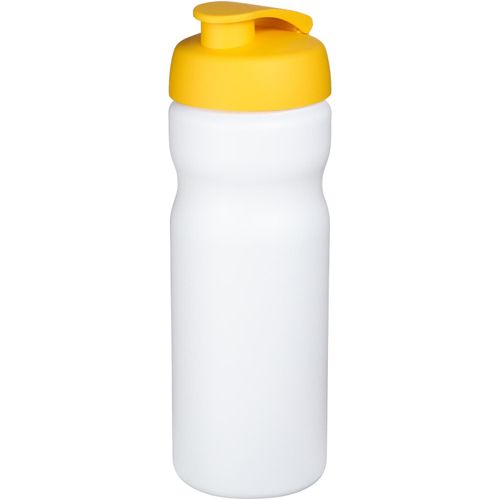 Baseline® Plus 650 ml Sportflasche mit Klappdeckel (Art.-Nr. CA676150) - Einwandige Sportflasche. Verfügt üb...