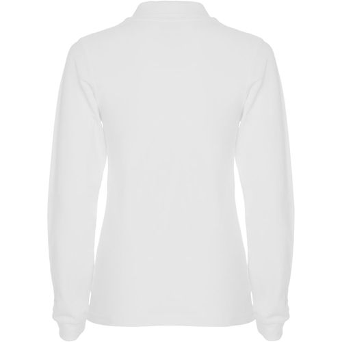 Estrella Langarm Poloshirt für Damen (Art.-Nr. CA677172) - Langärmeliges Poloshirt mit gerippte...