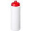 Baseline® Plus 750 ml Flasche mit Sportdeckel (weiss, rot) (Art.-Nr. CA678049)