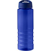 H2O Active® Eco Treble 750 ml Sportflasche mit Stülpdeckel (blau) (Art.-Nr. CA678167)