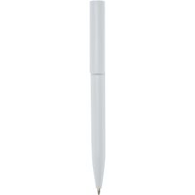 Unix Kugelschreiber aus recyceltem Kunststoff (Weiss) (Art.-Nr. CA678645)