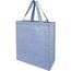 Pheebs 150 g/m² recycelte Tragetasche 13L (heather blau) (Art.-Nr. CA678717)
