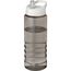 H2O Active® Eco Treble 750 ml Sportflasche mit Stülpdeckel (kohle, weiss) (Art.-Nr. CA683177)
