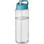 H2O Active® Vibe 850 ml Sportflasche mit Ausgussdeckel (transparent, aquablau) (Art.-Nr. CA684892)