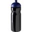 H2O Active® Base 650 ml Sportflasche mit Stülpdeckel (schwarz, blau) (Art.-Nr. CA689076)