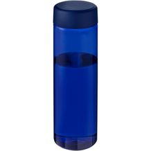 H2O Active® Eco Vibe 850 ml Wasserflasche mit Drehdeckel (blau) (Art.-Nr. CA689177)