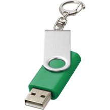 Rotate mit Schlüsselanhänger USB-Stick (grün) (Art.-Nr. CA697660)