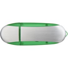Memo USB-Stick (apfelgrün, silber) (Art.-Nr. CA700755)