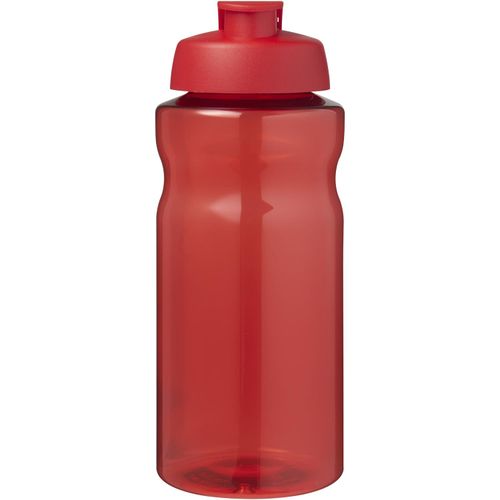 H2O Active® Eco Big Base 1L Sportflasche mit Klappdeckel (Art.-Nr. CA701555) - Einwandige Sportflasche hergestellt aus...